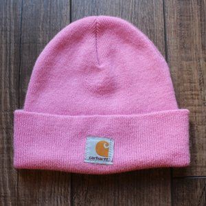 Pink Carhartt Beanie